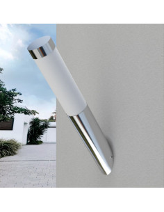 Lampioncino da giardino moderno in acciaio inox per interni ed esterni