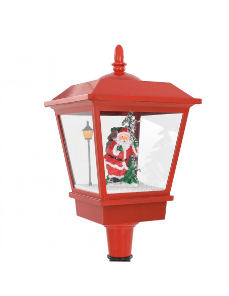 Lampione di Natale con Babbo Natale 180 cm LED