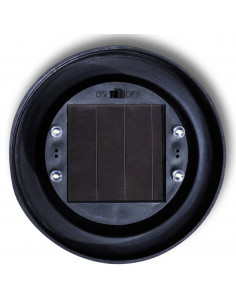 Lampione Solare a LED da Giardino 20 cm 3 pz con Picchetto