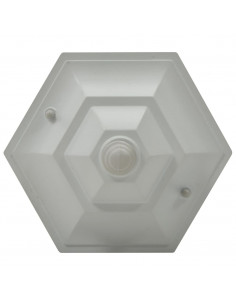 Lampioni da Giardino 6 pz E27 110 cm in Alluminio Bianco