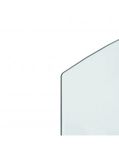 Lastra in Vetro per Caminetto 100x50 cm