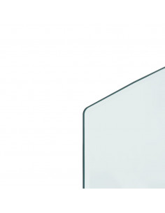 Lastra in Vetro per Caminetto 120x60 cm