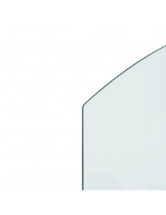 Lastra in Vetro per Caminetto 80x50 cm