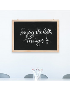 Lavagna a Parete in Legno di Cedro 40x60 cm