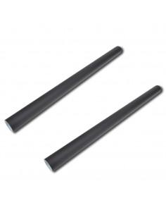 Lavagna Adesiva da Parete 0,6x2 m 2 Rotoli con Gessetti