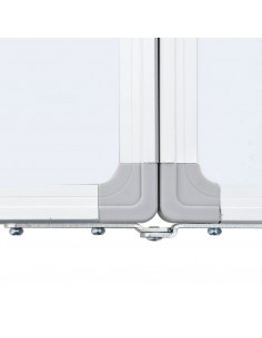 Lavagna Magnetica Pieghevole 100x80x1,7 cm in Alluminio