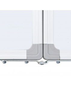 Lavagna Magnetica Pieghevole 160x60x1,7 cm in Alluminio