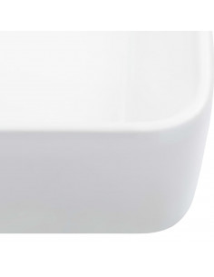 Lavandino 40x30x13 cm in Ceramica Bianco