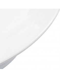 Lavandino 41x12,5 cm in Ceramica Bianco