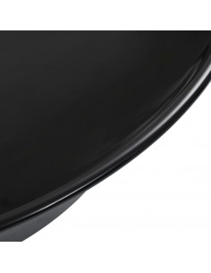 Lavandino 41x12,5 cm in Ceramica Nero