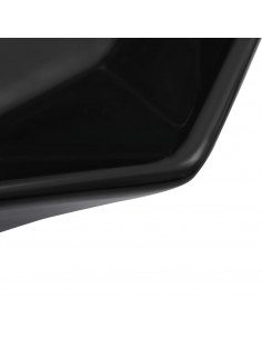 Lavandino 41x36,5x12 cm in Ceramica Nero