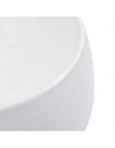 Lavandino 44,5x39,5x14,5 cm in Ceramica Bianco