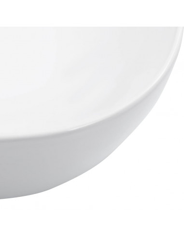 Lavandino 45,5x32x13 cm in Ceramica Bianco