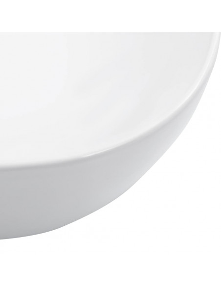 Lavandino 45,5x32x13 cm in Ceramica Bianco