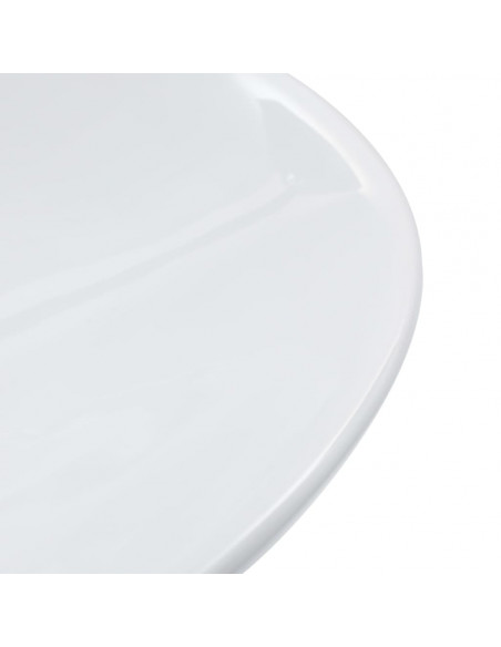 Lavandino 58,5x39x14 cm in Ceramica Bianco