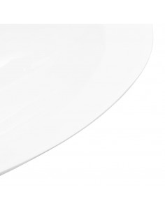 Lavandino 59,3x35,1x10,7 cm Blocco in Marmo/Minerale Bianco