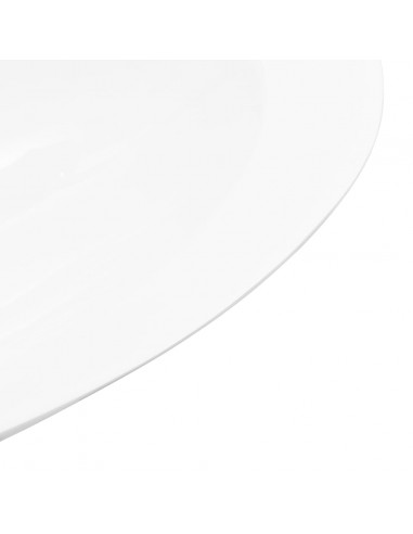 Lavandino 59,3x35,1x10,7 cm Blocco in Marmo/Minerale Bianco