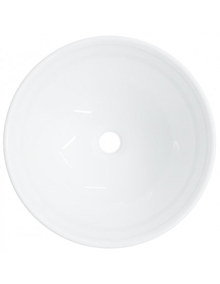 Lavandino Bianco 28x28x10 cm in Ceramica