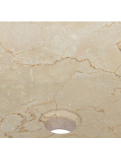 Lavandino Crema 40x40x10 cm in Marmo