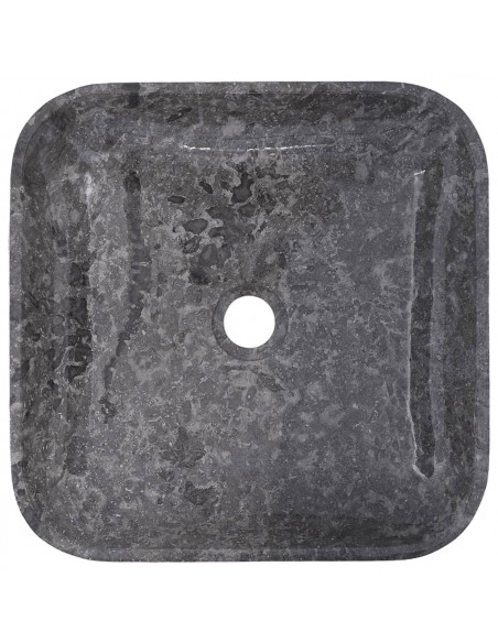 Lavandino Grigio 40x40x10 cm in Marmo