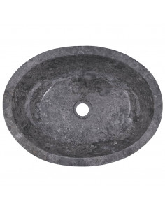 Lavandino Grigio 53x40x15 cm in Marmo