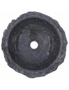 Lavandino Grigio Ø40x12 cm in Marmo