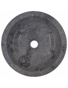 Lavandino Grigio Ø40x12 cm in Marmo