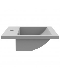 Lavandino in Granito 600x450x120 mm Grigio