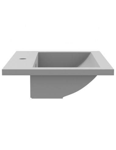Lavandino in Granito 600x450x120 mm Grigio
