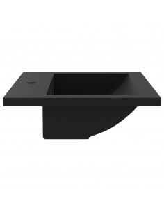 Lavandino in Granito 600x450x120 mm Nero