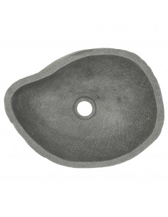 Lavandino in Pietra di Fiume Ovale 37-46 cm