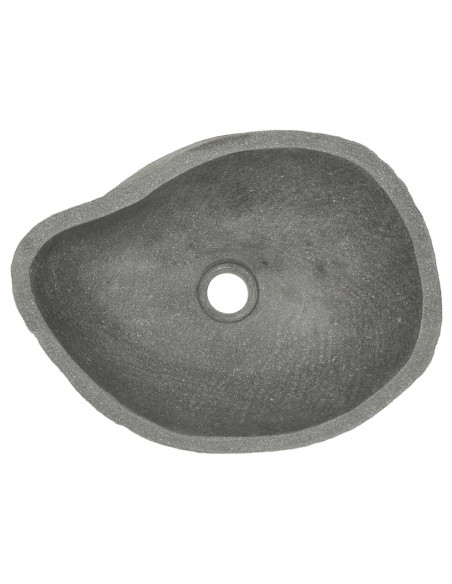 Lavandino in Pietra di Fiume Ovale 37-46 cm