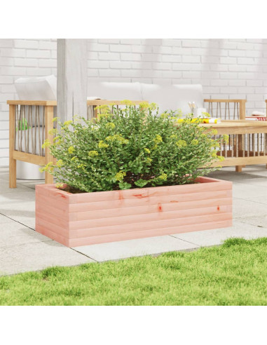 Fioriera da Giardino 90x40x23 cm in Legno Massello di Douglas