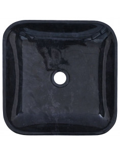 Lavandino Nero 40x40x10 cm in Marmo