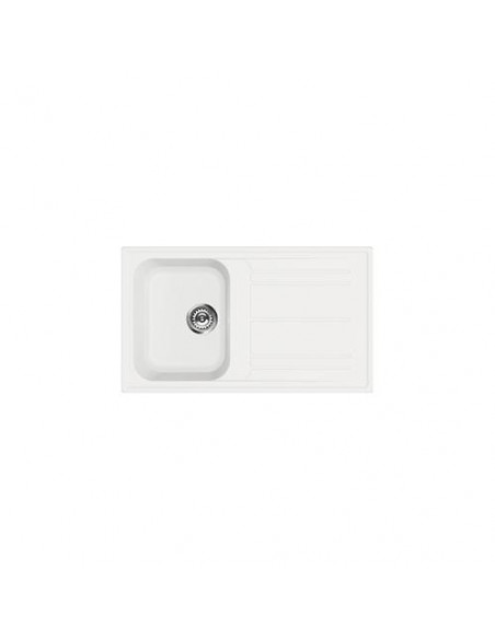 Lavello Smeg LZ861B RIGAE Bianco Bianco