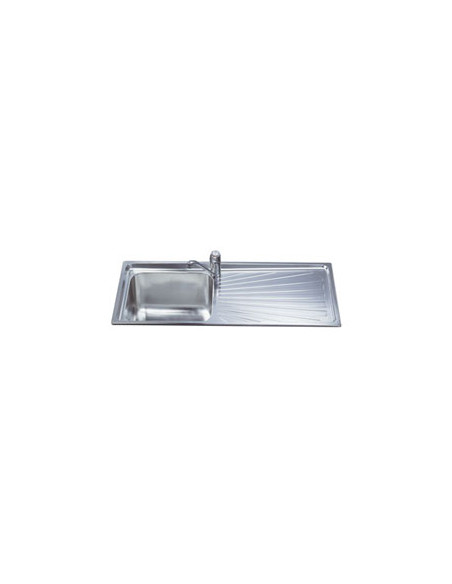 Lavello Smeg SGE116 1D ALBA Inox Inox