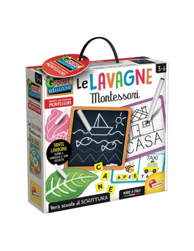 Le Lavagne Prescolare Lisciani 89093 MONTESSORI Assortito