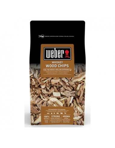 Legna affumicatura Weber 17627 WOOD CHIPS Whiskey