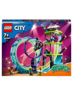 LEGO CITY STUNTZ STUNT RIDERS SFIDA IMPOSSIBILE SET 3 IN 1 CON MINIFIGURE