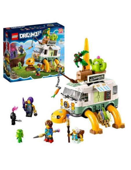 LEGO DREAMZZZ IL FURGONE TARTARUGA DELLA SIGNORA CASTIGLIO CAMPER COSTRUIBILE IN 2 MODI CON MINIFIGURE