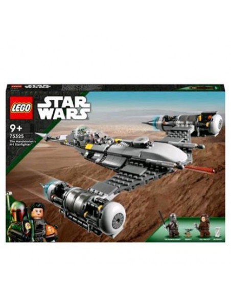 LEGO STAR WARS STARFIGHTER N-1 DEL MANDALORIANO CON PELI MOTTO E BABY YOGA