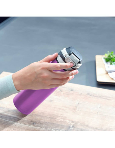 Leifheit Thermos Flip 600 ml Viola