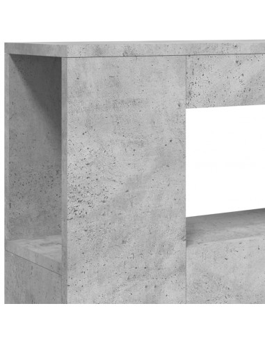 Testiera LED Grigio Cemento 100x18,5x103,5 cm Legno Multistrato