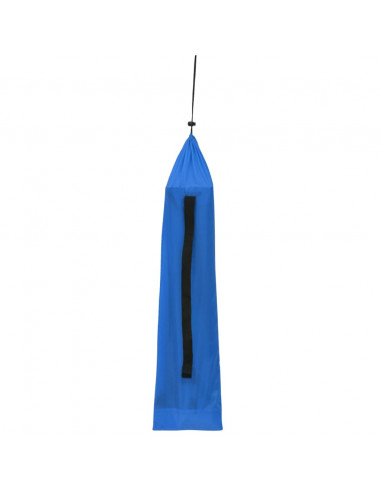 Lettino da Campeggio 180x60x19cm Tessuto Oxford e Acciaio Blu