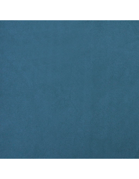 Lettino per Cani Blu 70x45x26,5 cm in Velluto