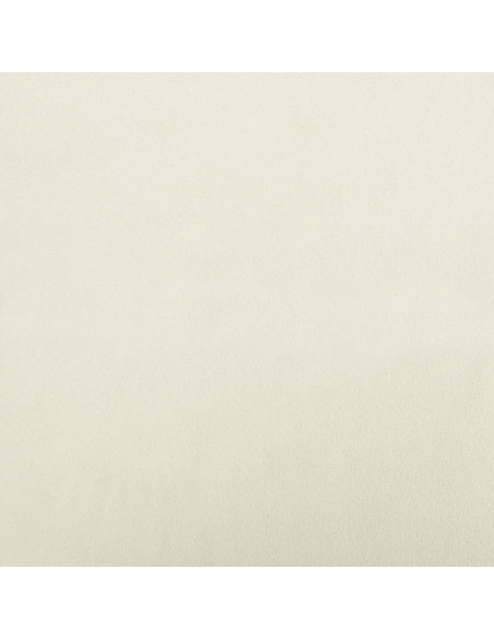 Lettino per Cani Crema 70x45x33 cm in Velluto