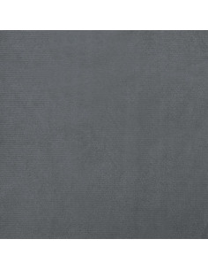 Lettino per Cani Grigio Scuro 70x40x24 cm in Velluto