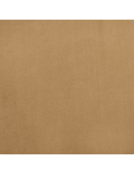Lettino per Cani Marrone 70x45x30 cm in Velluto