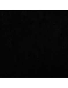 Lettino per Cani Nero 100x50x21 cm in Velluto