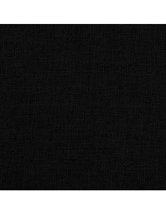 Lettino per Cani Nero 50x40x30 cm in Tessuto